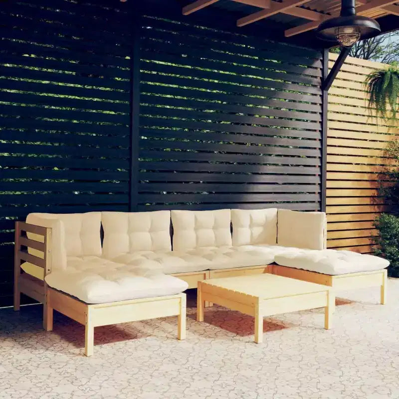 vidaXL Set Lounge da Giardino in Diversi Colori con Cuscini