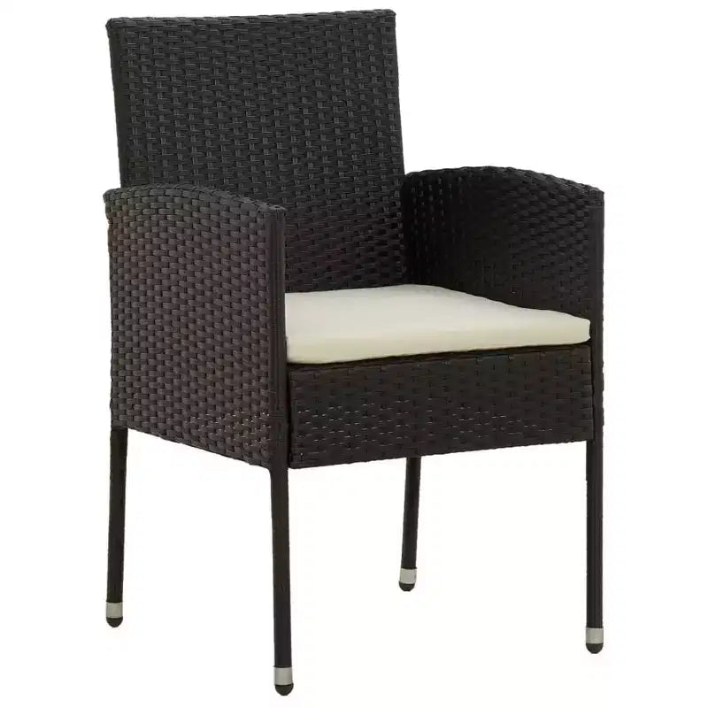 vidaXL Divano Sezionale da Esterno con Cuscini in Polyrattan