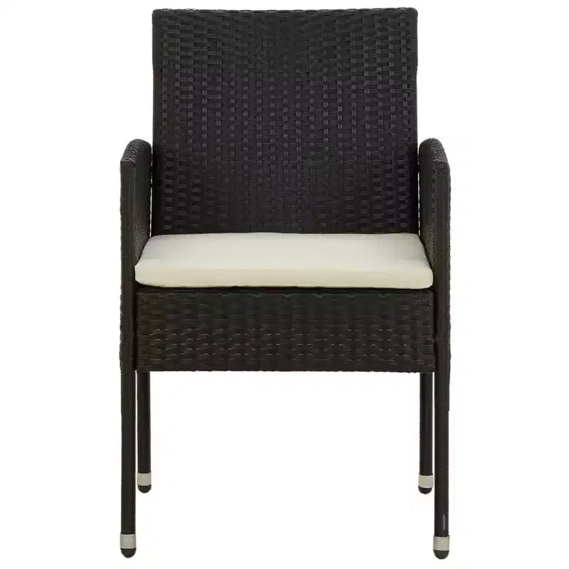 vidaXL Divano Sezionale da Esterno con Cuscini in Polyrattan