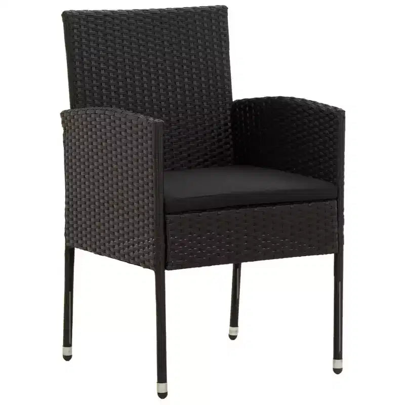 vidaXL Divano Sezionale da Esterno con Cuscini in Polyrattan