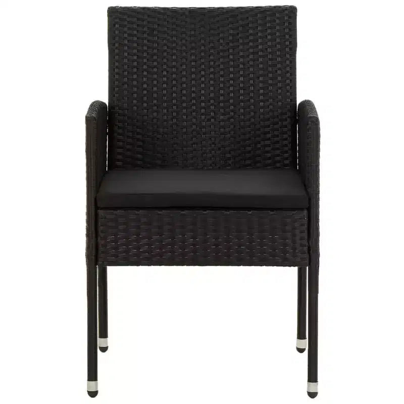 vidaXL Divano Sezionale da Esterno con Cuscini in Polyrattan