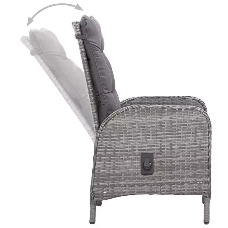 vidaXL Set da pranzo da giardino | Robusto legno di acacia e rattan PE | & Varie opzioni