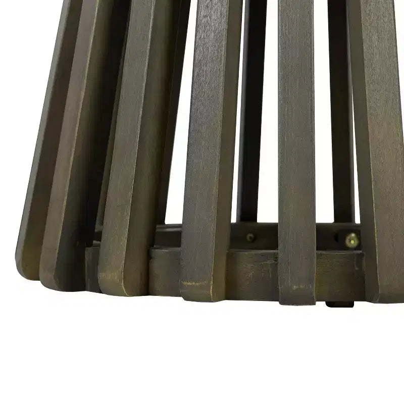 Set da conversazione da patio 3 pezzi in legno di acacia, mobili da esterno, 2 poltrone con tavolino laterale per giardino/patio/terrazza - ModernLuxe