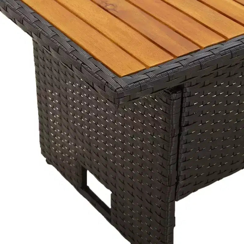 vidaXL Set Divani da Giardino con Cuscini in Polirattan