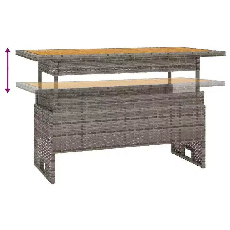 vidaXL Set Divani da Giardino con Cuscini in Polirattan