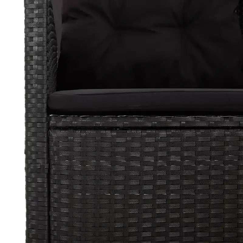 vidaXL Set Divani da Giardino con Cuscini in Polirattan