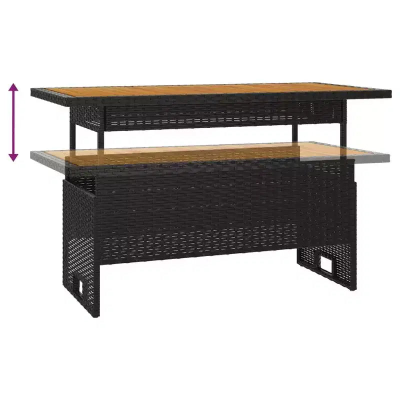 vidaXL Set Divani da Giardino con Cuscini in Polirattan