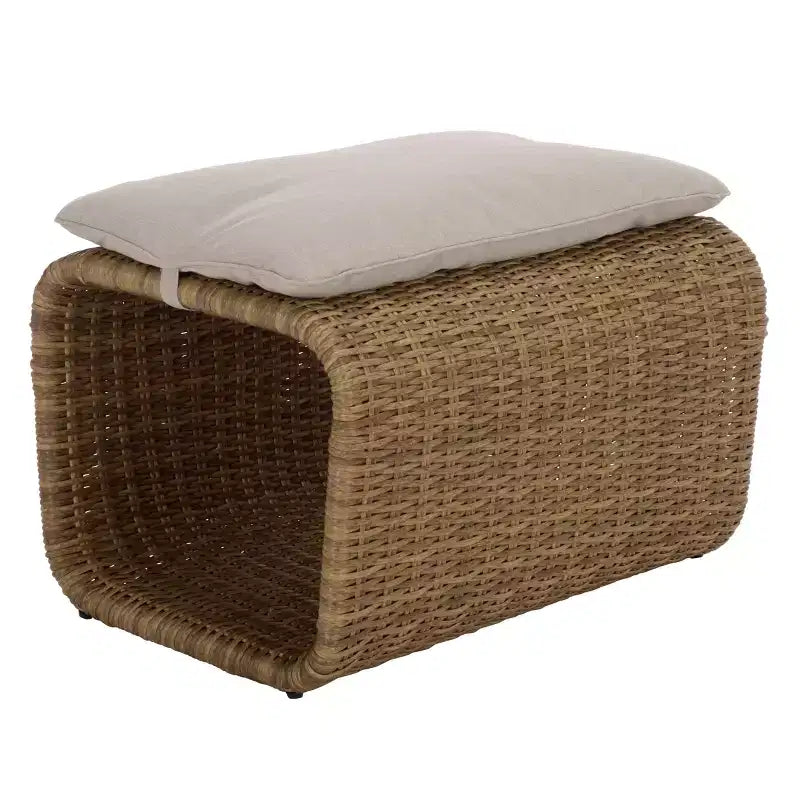 Set lounge da patio Drew - Interno/Esterno - PAT7542 - Naturale/Tortora - Safavieh