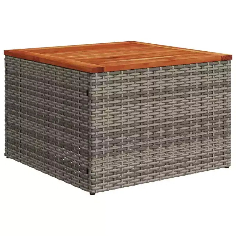 vidaXL Set Divani da Giardino 6 pz con Cuscini Grigio Polyrattan