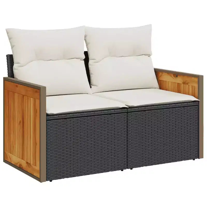 vidaXL Salotto da giardino con cuscini