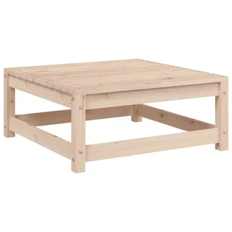 vidaXL Set Divano Modulare da Giardino con Cuscini e Legno Massello