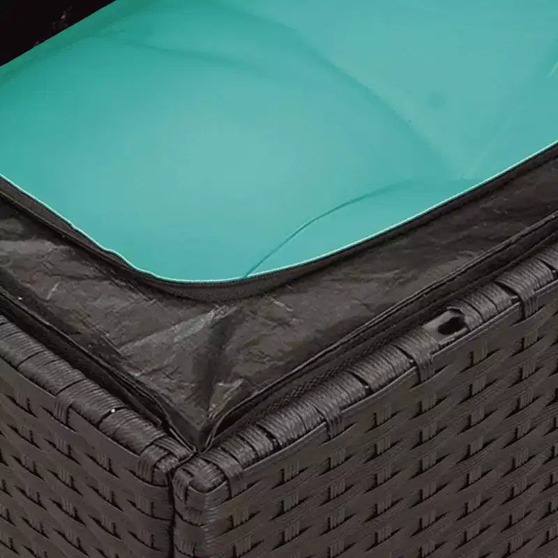 Set divano da giardino vidaXL e rattan PE modulare