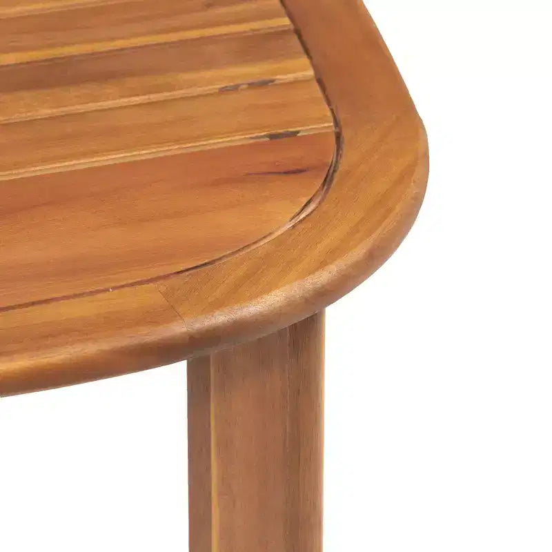 Christopher Knight Home Chanan Set da Due Pezzi Moderno in Legno di Acacia con Tavolino a Doghe e Divanetto