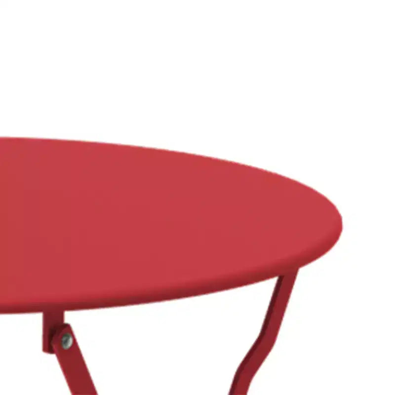 Set da tavolo e sedie pieghevoli portatili da esterno a tre pezzi