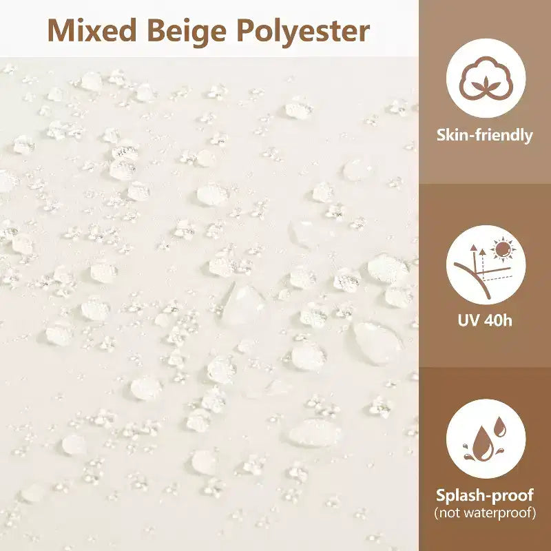 Set da conversazione per patio da 2/4 pezzi, set di mobili da esterno in legno di acacia con divanetto a due posti, tavolo, sedia per giardino/balcone/cortile - ModernLuxe