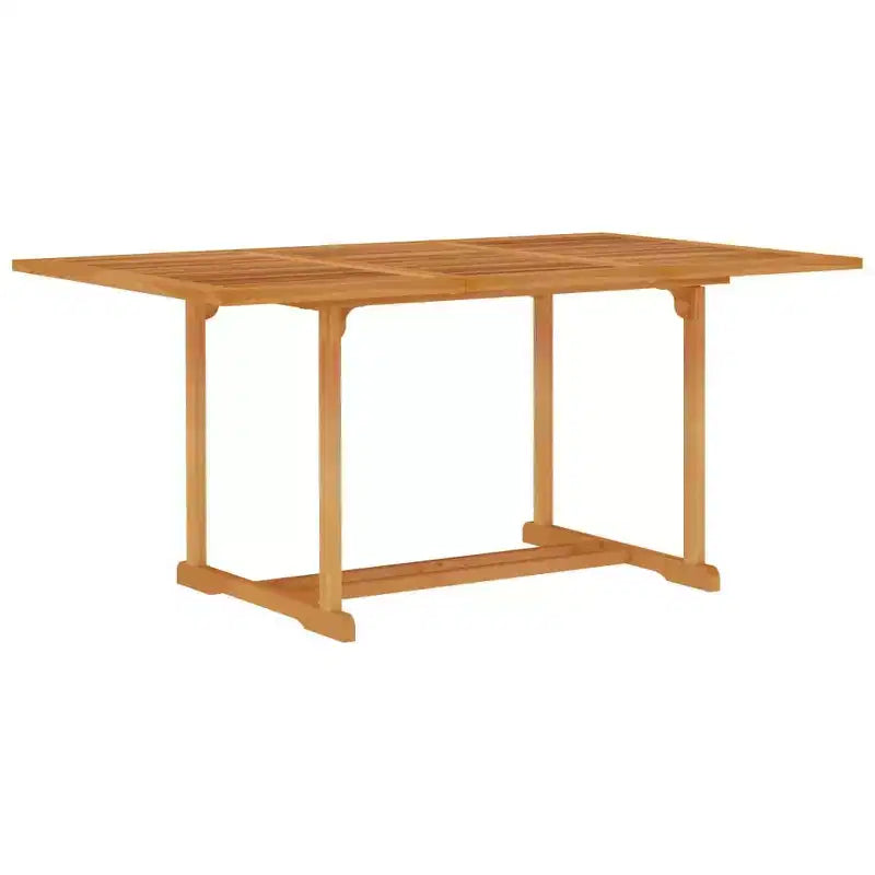 vidaXL Libreria con asse in legno di teak e cuscini in legno di teak Media