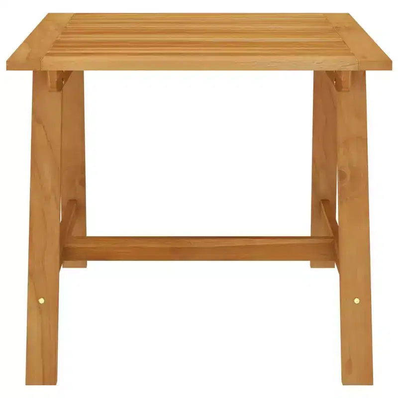 vidaXL Set da pranzo in legno massello di acacia Gambe regolabili a media altezza