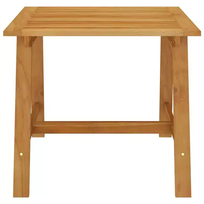 vidaXL Set da pranzo in legno massello di acacia Gambe regolabili a media altezza