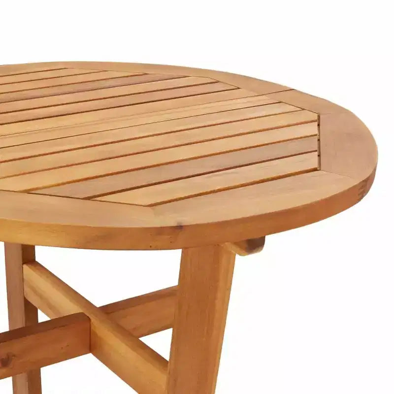 Set Bar da Giardino vidaXL in Legno Naturale Massello di Acacia Grande Durevole