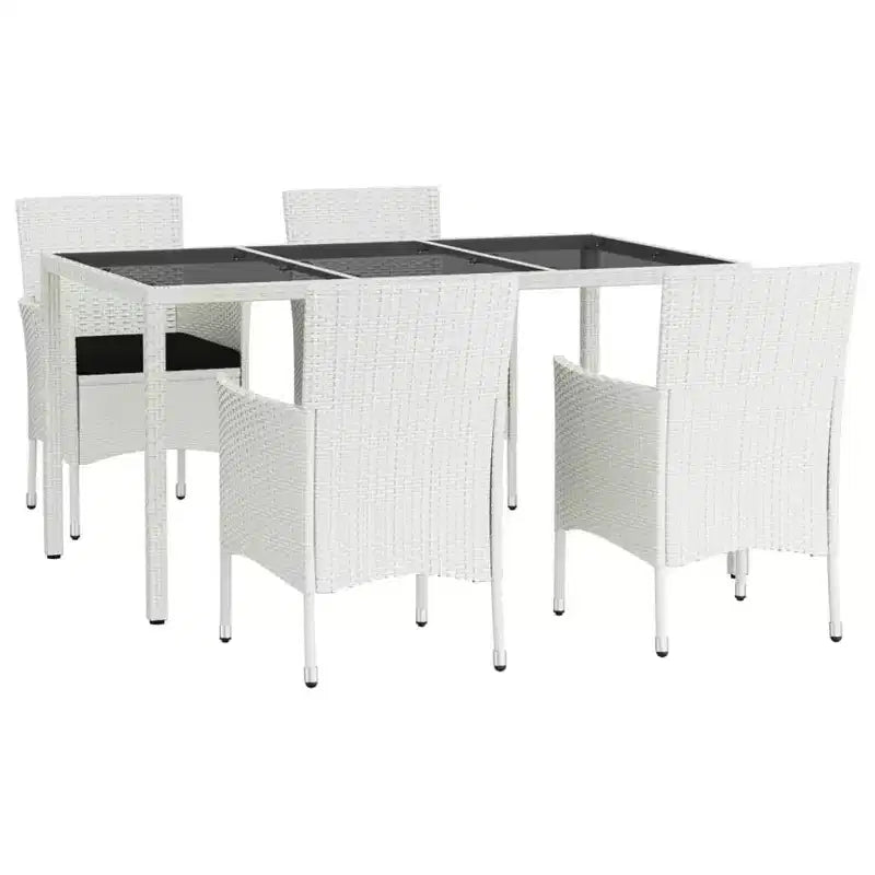 vidaXL Set da pranzo da esterni 4 pz.