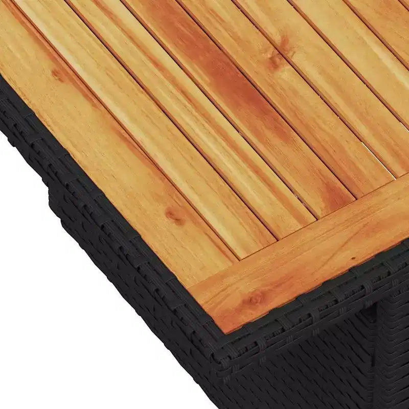 vidaXL Set Divani da Giardino in Polyrattan Modulare 5 Pezzi