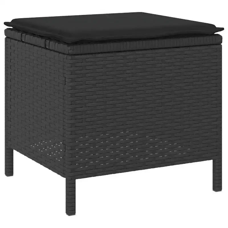 Set da pranzo da giardino in polyrattan vidaXL