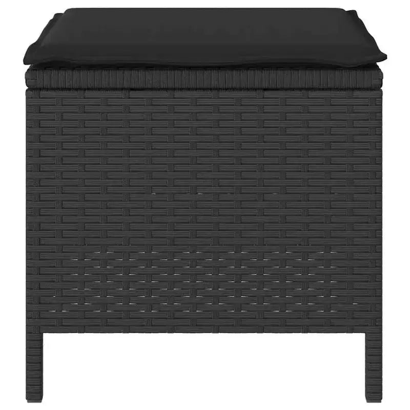 Set da pranzo da giardino in polyrattan vidaXL