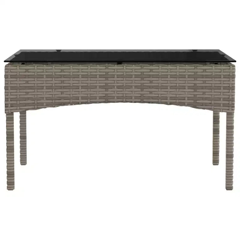 vidaXL Set Divani da Giardino con Cuscini 2 pz Nero e Crema in Polyrattan
