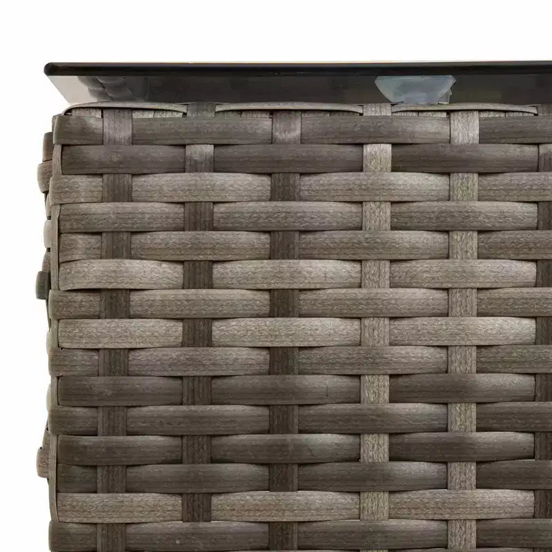 vidaXL Set Divani da Giardino con Cuscini 2 pz Nero e Crema in Polyrattan