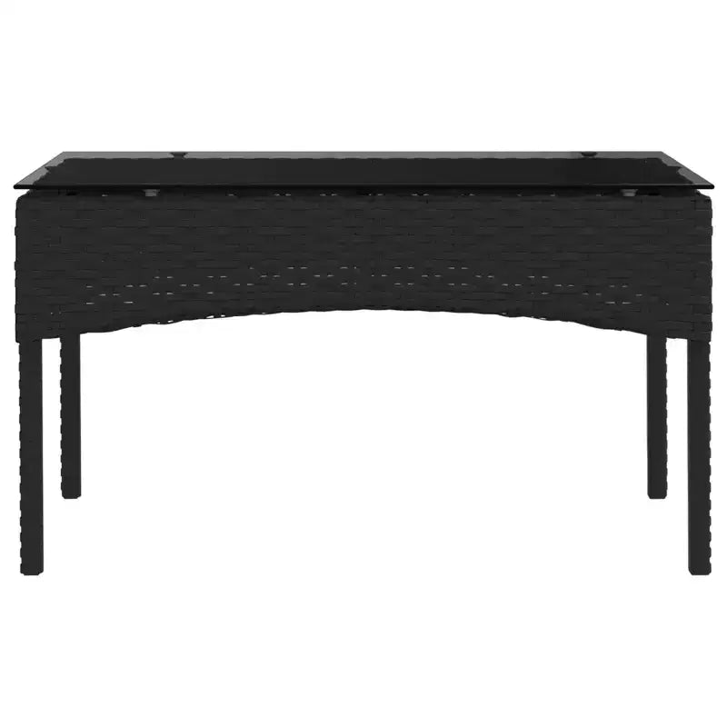 vidaXL Set Divani da Giardino con Cuscini 2 pz Nero e Crema in Polyrattan