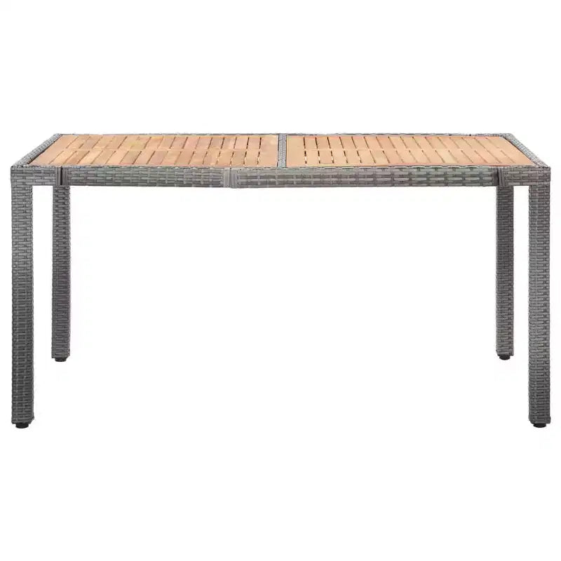 vidaXL Set da pranzo da giardino Rattan Polyrattan Set da 9 pezzi Sedute numerose