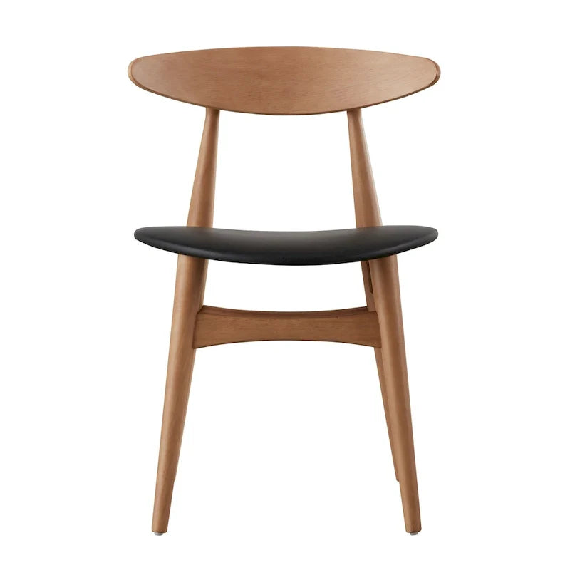 Set da pranzo affusolato in rovere norvegese e danese di iNSPIRE Q Modern