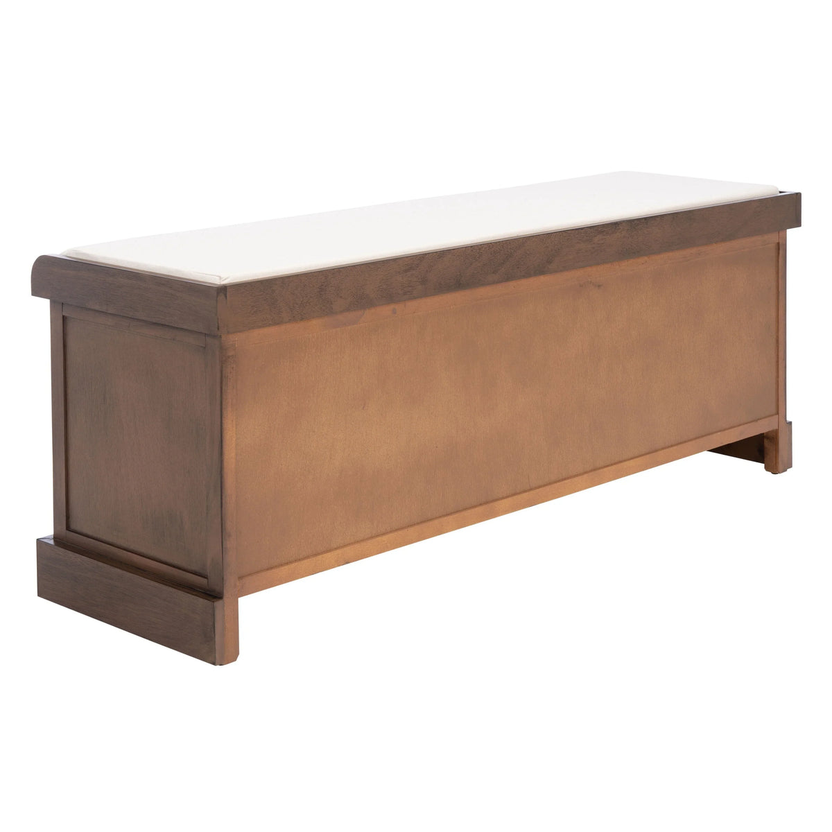 Bank tal-ħażna SAFAVIEH Fiorello bi 3 kxaxen u kuxxin - 47.3 W x 15 L x 19 H - 47Wx15Dx19H