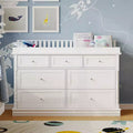 Famapy veelzijdige commode met verschoontafel voor baby's: ombouwbaar ontwerp, ruime laden, groeit mee met je kleintje