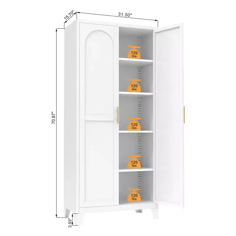 Homy Casa opbergkast met 4 deuren, rieten panelen en verstelbare planken voor woonkamer, eetkamer of hal, zwart en naturel