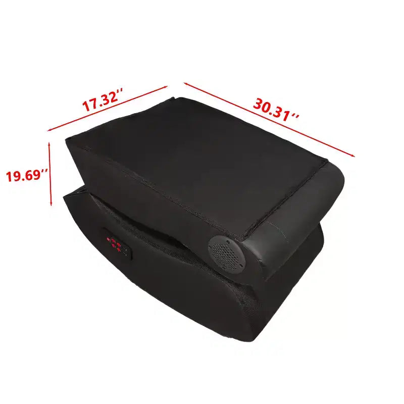 GDFStudio Claudia Sedia da Gaming Pieghevole da Terra con Bluetooth e Massaggio a Vibrazione