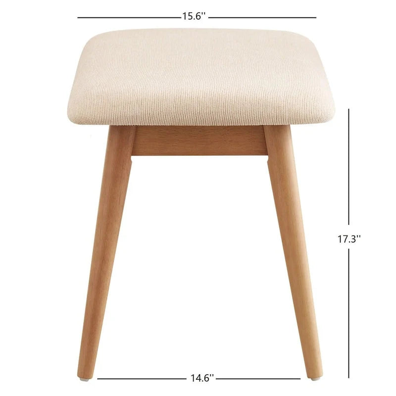 Set da pranzo affusolato in rovere norvegese e danese di iNSPIRE Q Modern