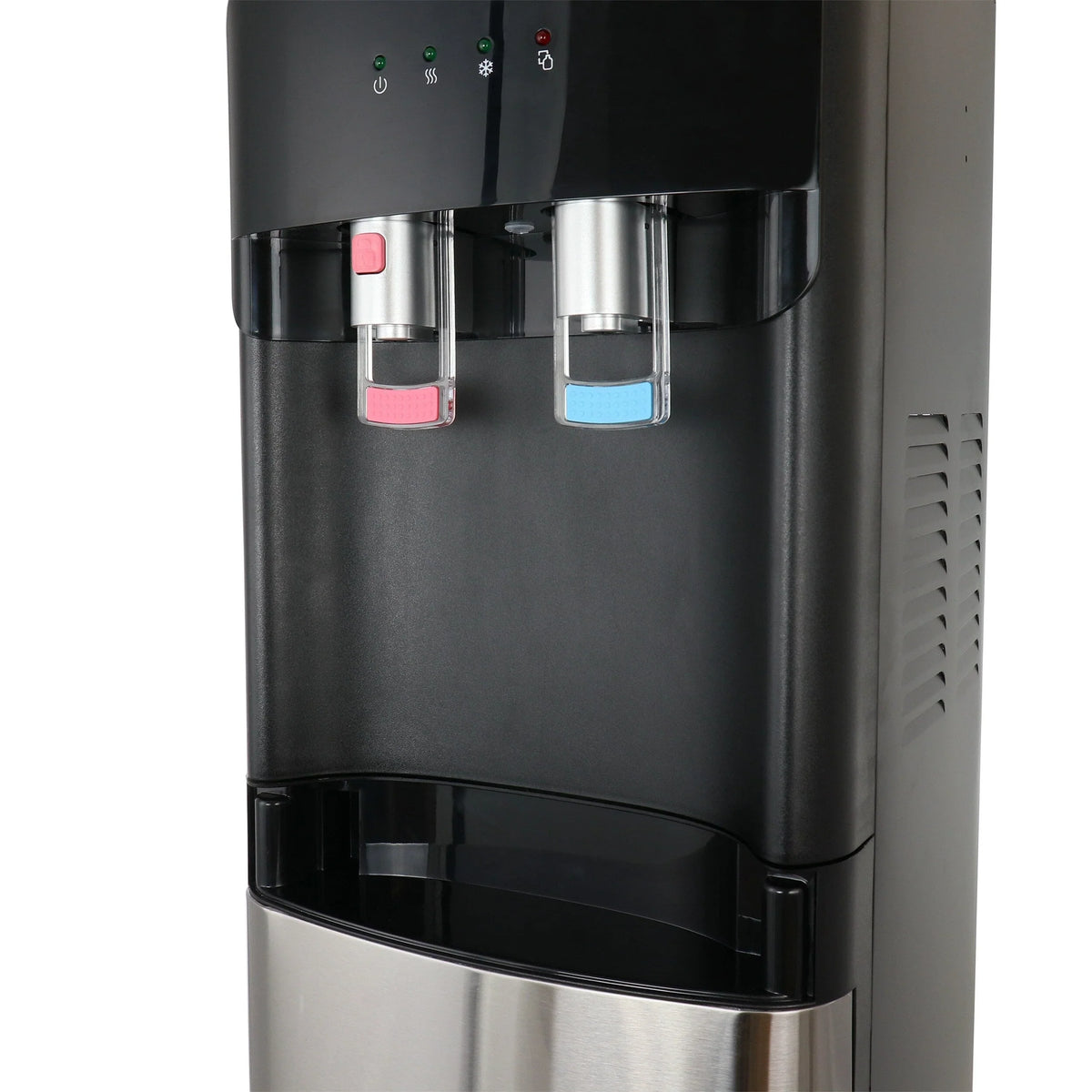 Distributore d'acqua calda e fredda con carico inferiore MegaChef - 12x13.6x41