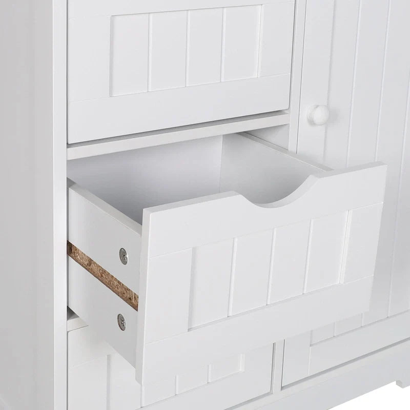 Mobile contenitore da bagno VEIKOUS con 4 cassetti