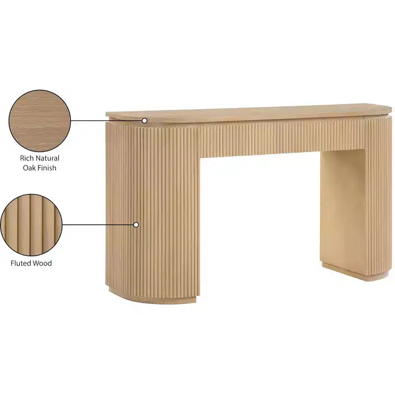 Tavolo consolle Astrid di Meridian Furniture