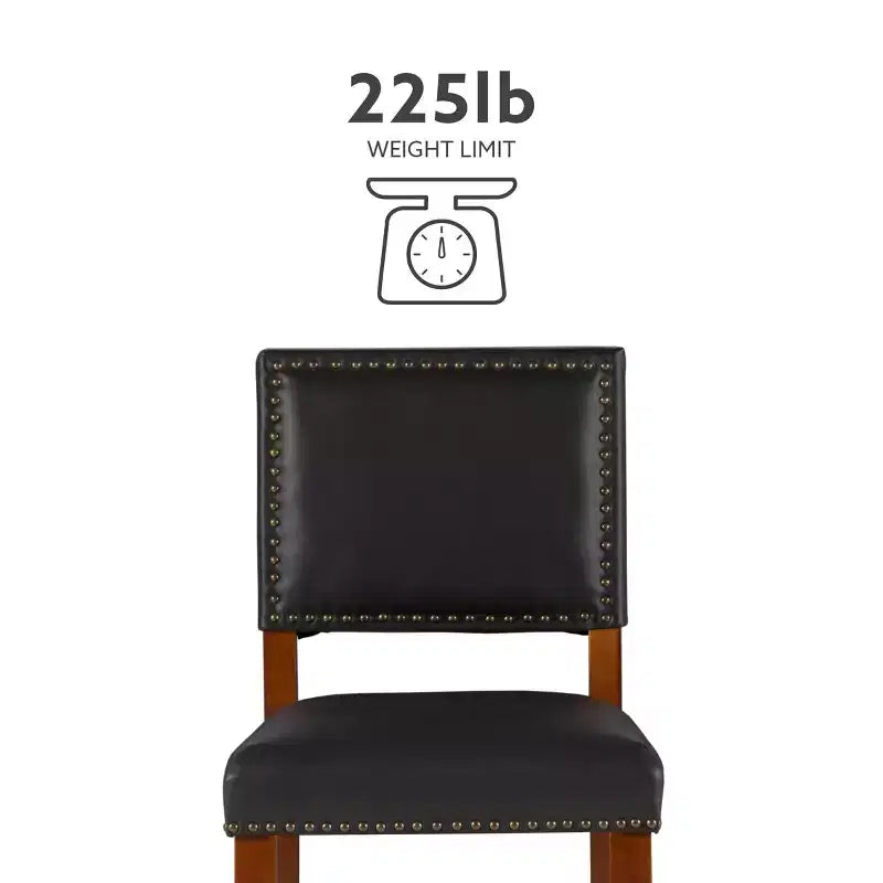 Sgabello da Bancone Senza Braccioli in Ecopelle, Altezza Fissa, 1 Posto – Grigio / Nero / Caramello