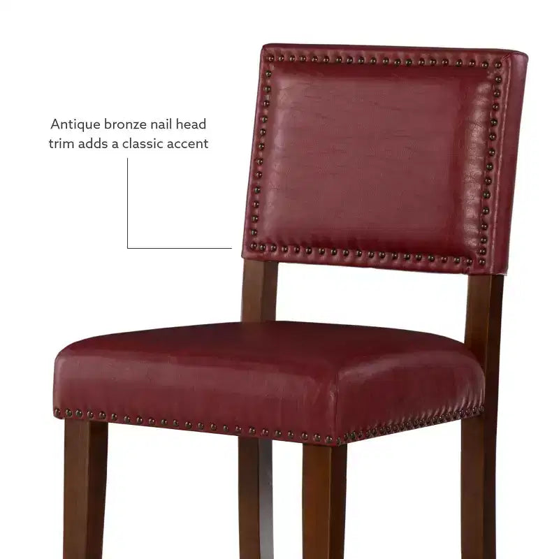 Sgabello da Bancone Senza Braccioli in Ecopelle, Altezza Fissa, 1 Posto – Grigio / Nero / Caramello