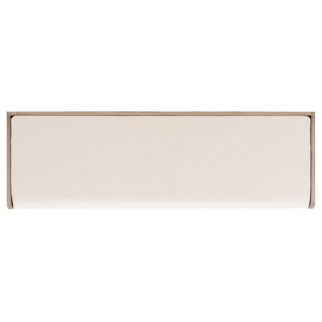Bank tal-ħażna SAFAVIEH Fiorello bi 3 kxaxen u kuxxin - 47.3 W x 15 L x 19 H - 47Wx15Dx19H