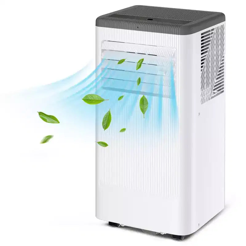 Condizionatori portatili, Flarhetoric da 10000 BTU per raffreddamento/ventilazione/deumidificazione 3 IN 1, unità portatile per ambienti di 560 SQ.FT, unità per ambienti a bassa rumorosità