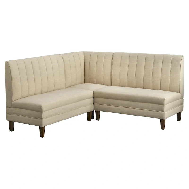 Set Lifestorey Kerrington di 3 panche imbottite con schienale trapuntato