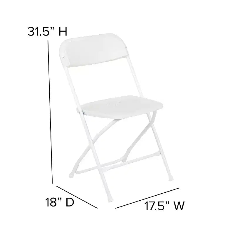 Set Tenda Portatile per Tailgate/Eventi Flash Furniture - Tenda con tettoia a scomparsa 2,4x2,4 m, Tavolo pieghevole a metà 1,8 m, Set di 4 sedie pieghevoli
