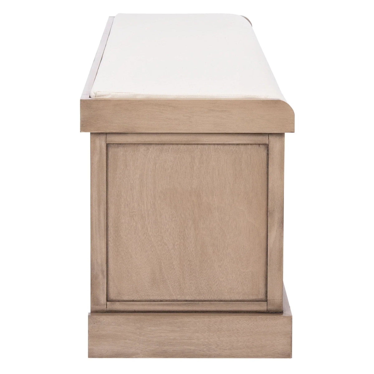 Bank tal-ħażna SAFAVIEH Fiorello bi 3 kxaxen u kuxxin - 47.3 W x 15 L x 19 H - 47Wx15Dx19H