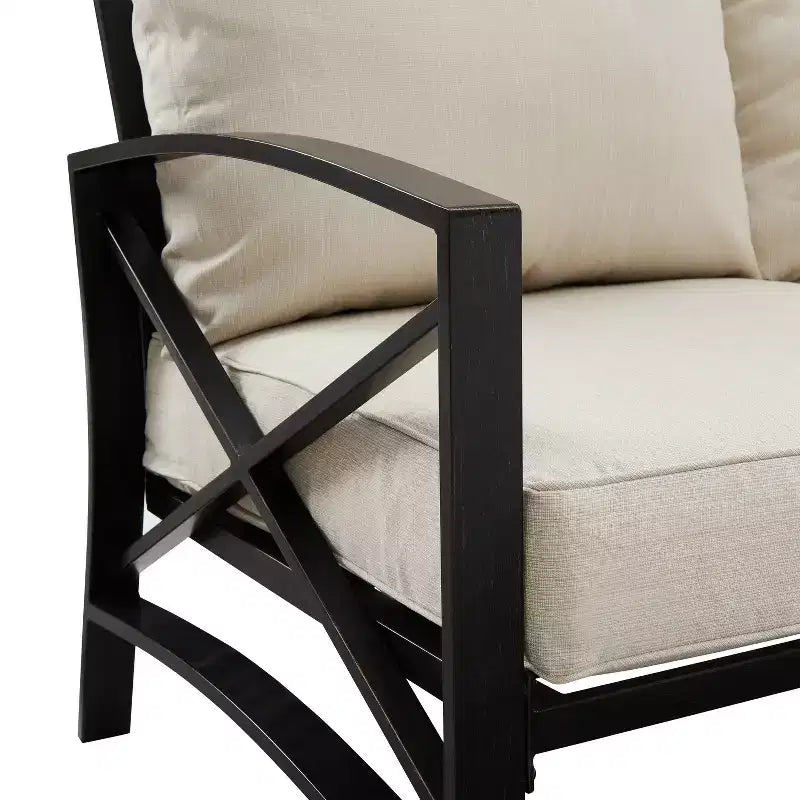 Set Divano da Esterno Kaplan 4pz Crosley