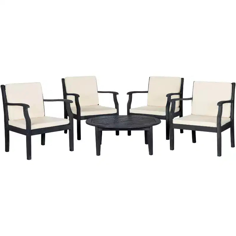 Set da Salotto da Esterno/Interno Anaheim 5 Pezzi - PAT6718 - Safavieh