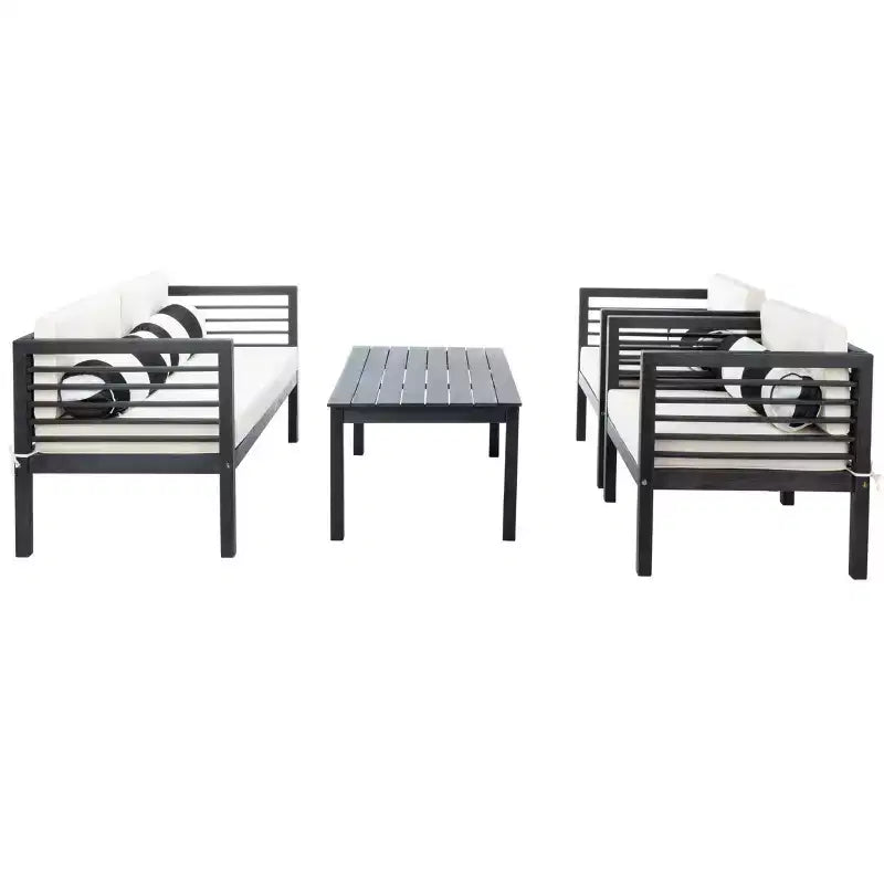 Set da patio Alda 4 pezzi - Per interni/esterni - PAT7033 - Safavieh